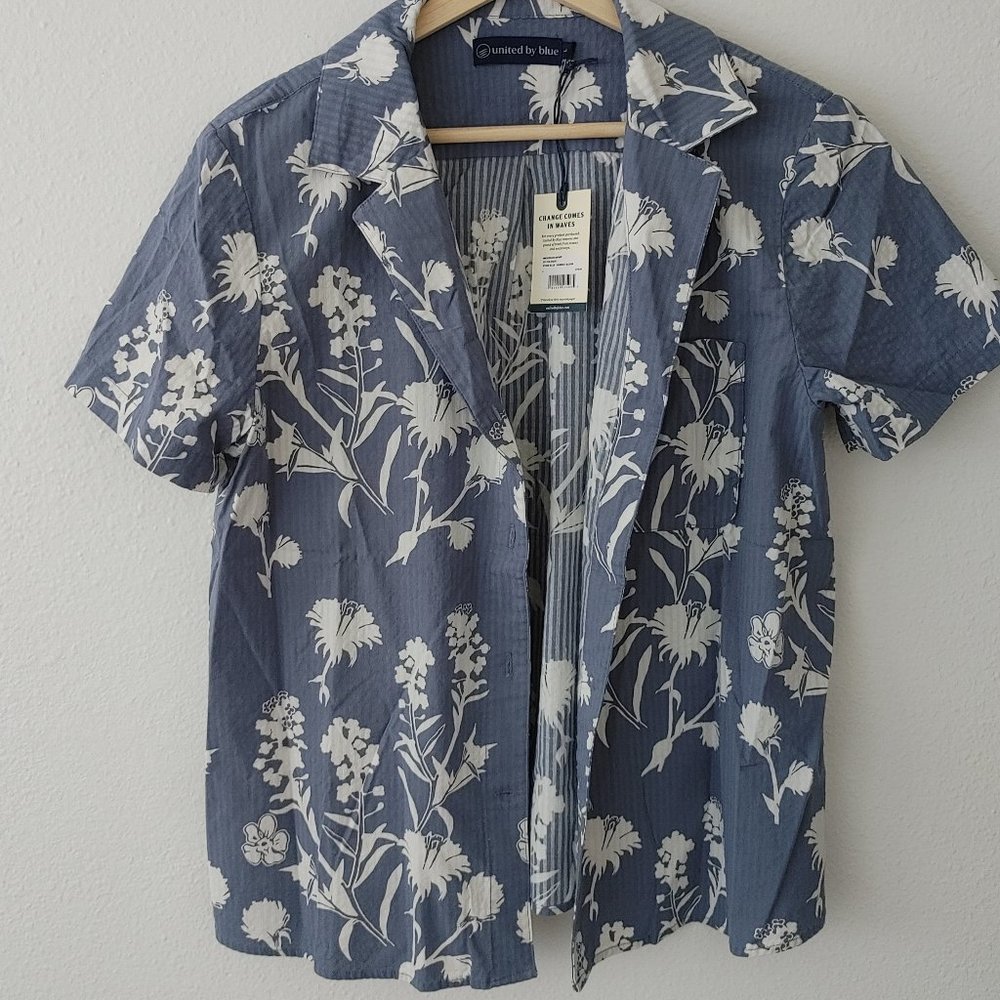 United By Blue summer button up shirt